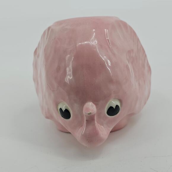 Vintage Gare Inc 1976 marked Pink Elephant Candle Vase Pot RARE - Picture 2 of 8